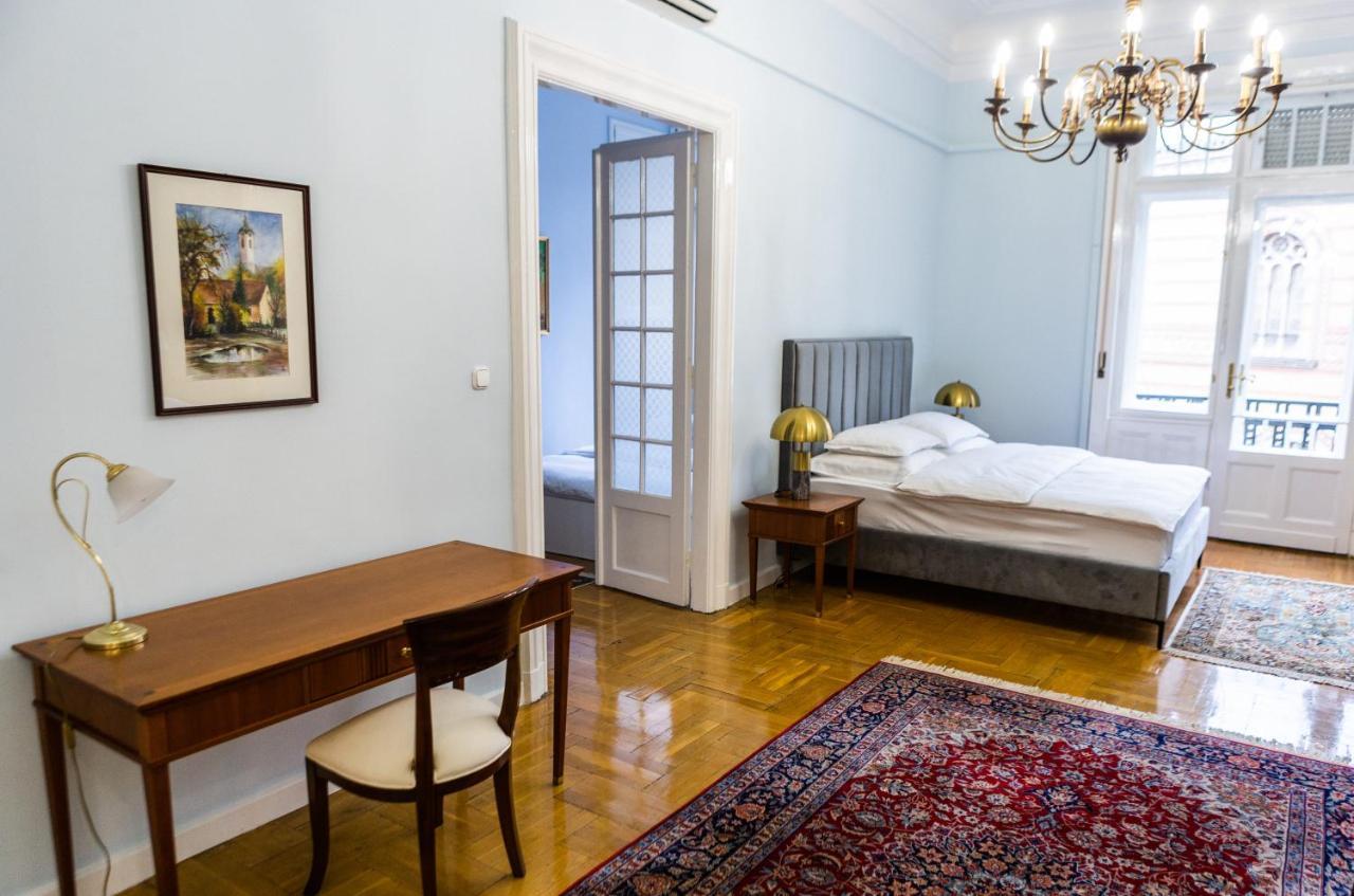 Luxury Downtown 3 Bedroom Apartment By Synagoge With Beautiful View Будапеща Екстериор снимка