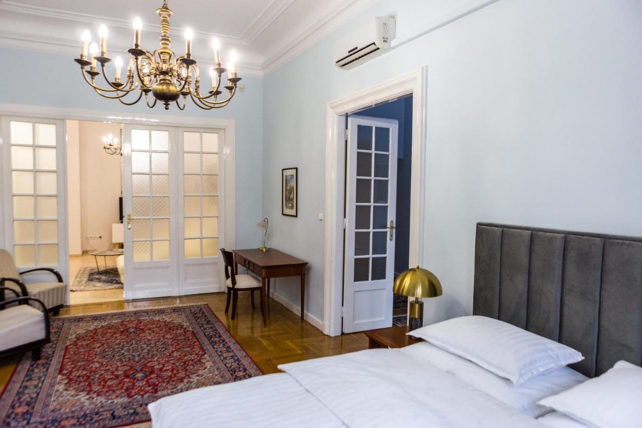 Luxury Downtown 3 Bedroom Apartment By Synagoge With Beautiful View Будапеща Екстериор снимка